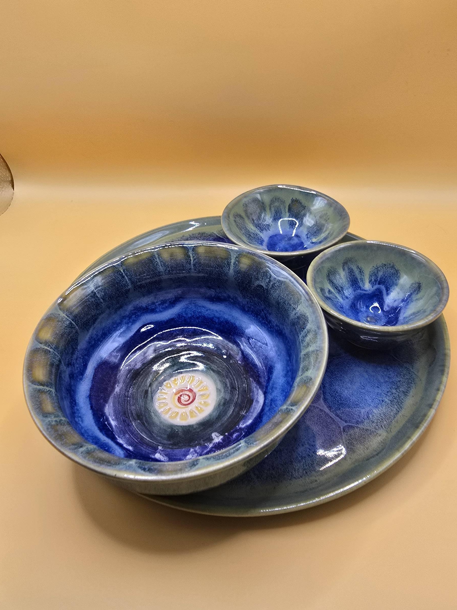 Blue bowl